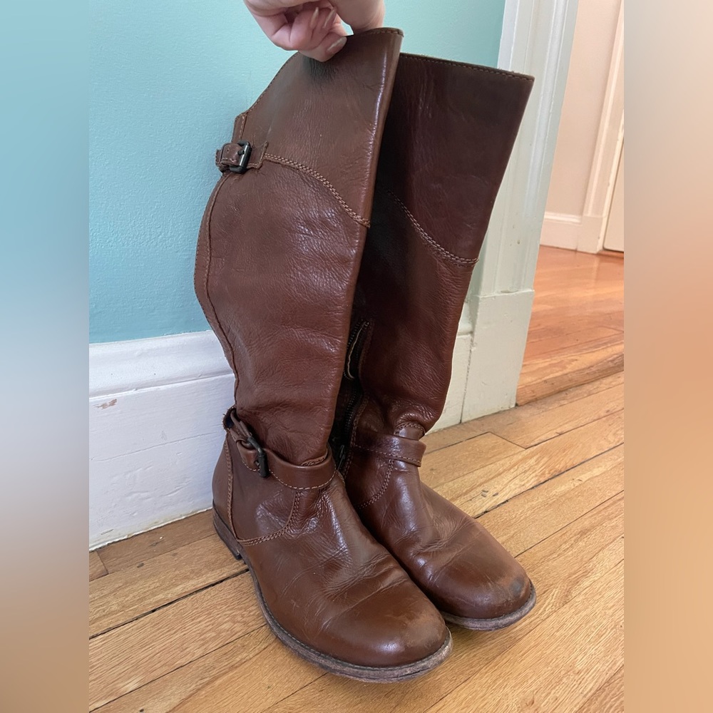 Frye Brown Leather Boots